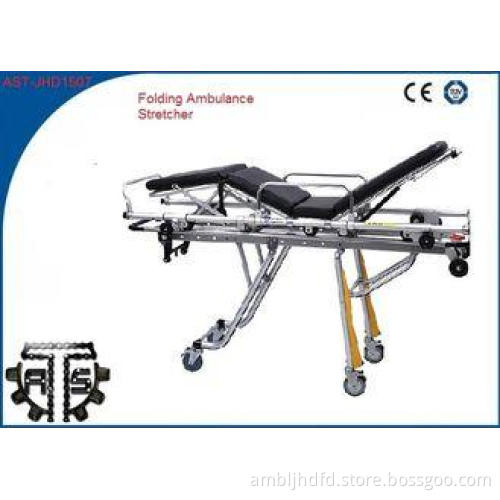 Foldable Ambulance Trolley Stretchers For Wounded Tactical